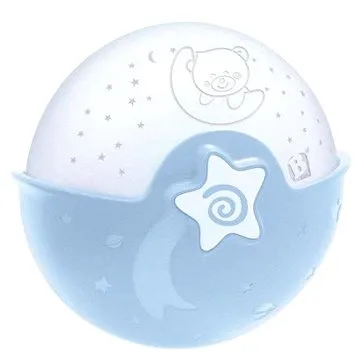 Nočná lampička s projekciou modrá (3021105046271)