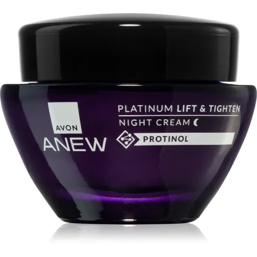 Avon Anew Platinum nočný krém proti hlbokým vráskam 50 ml