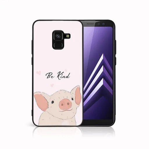 MY ART Ochranný kryt pre Samsung Galaxy A8 2018 (A530) BE KIND (190)