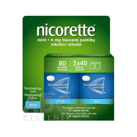 Nicorette Mint 4 mg