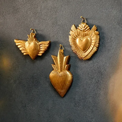 Súprava 3 nástenných dekorácií