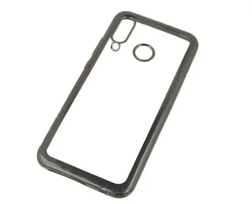 METALLIC Silikónový kryt Huawei P20 Lite čierny