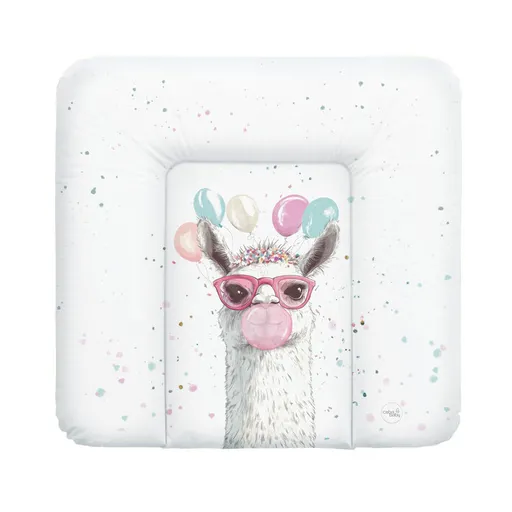 CEBA BABY Podložka prebaľovacia mäkká (75x72) Basic Crazy Lama