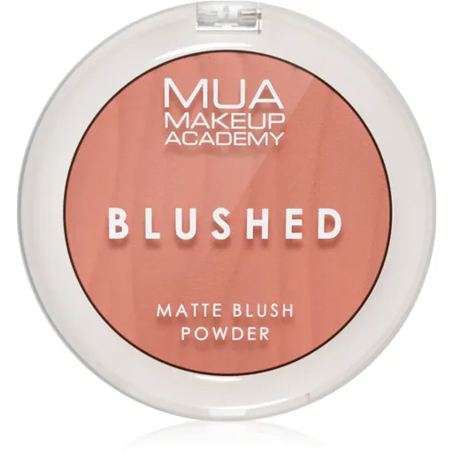 MUA Makeup Academy Blushed Powder Blusher púdrová lícenka odtieň Rose Tea 5 g