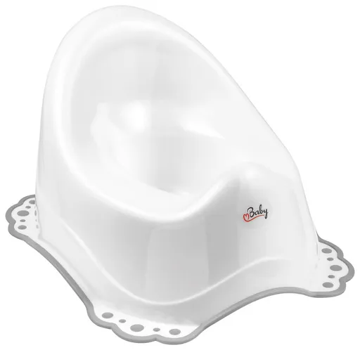 MALTEX Nočník protišmykový s hudbou Classic - White