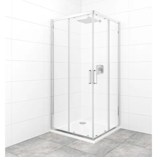 Sprchový kút štvorec 90x90 cm SAT TEX SATBKTEXQ90CRT