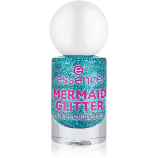 essence MERMAID GLITTER lak na nechty mini odtieň 07 5 ml