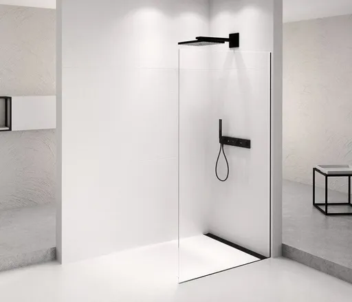 POLYSAN - ARCHITEX BLACK MATT sprchová zástena 862 číre sklo AXB90CL