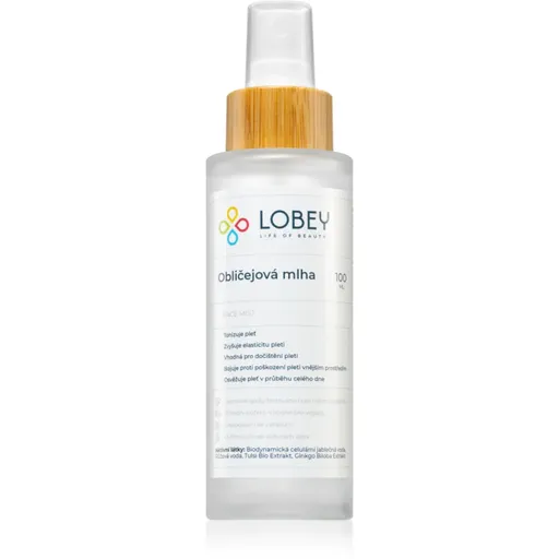 Lobey Skin Care Obličejová Mlha tonizačná pleťová hmla 100 ml