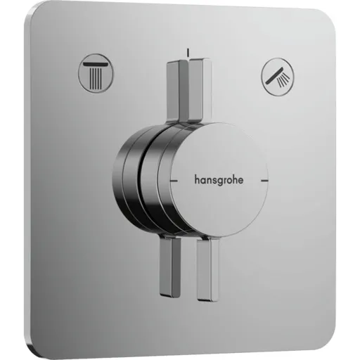 Hansgrohe DuoTurn Q sprchová a vaňová batéria bez podomietkového telesa chróm 75414000