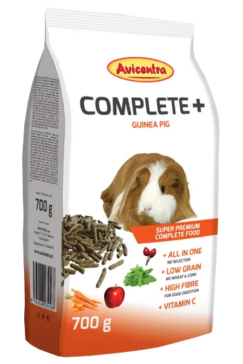 AVICENTRA COMPLETE+ krmivo pre morčatá 700g