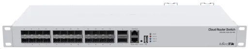 MikroTik Cloud Router Switch CRS326-24S + 2Q + RM, 650MHz CPU, 64MB, 1x10/100, 24x10G, 2x40G, USB vr. L5