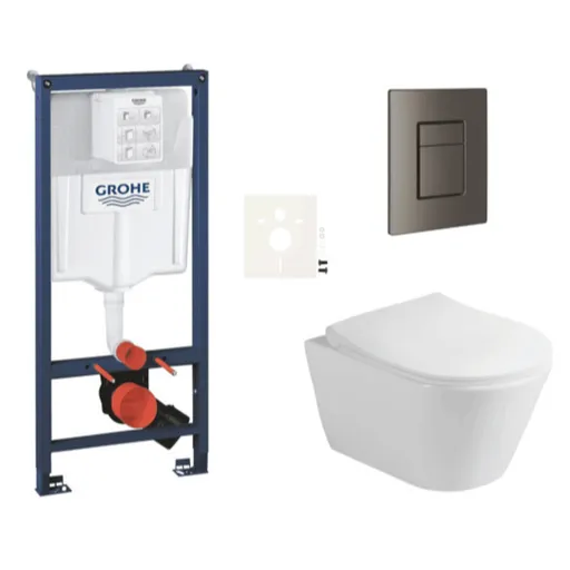 Závesný wc set do ľahkých stien / predstenová montáž Glacera Ava SIKOGRSAVASCAL0