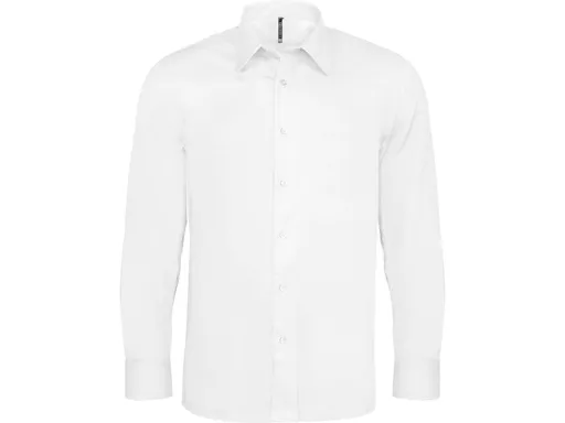 KARIBAN Pánska čašnícka košeľa KARIBAN - biela - dlhý rukáv XS