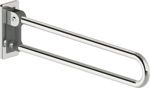 DEANTE - Ľahnená oceľ, antracit Nástenné madlo, skladacia - 85 cm NIL_043D