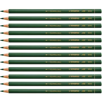 STABILO All farebná ceruzka zelená 12 ks (4006381220194)