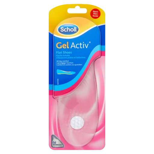 Scholl Vložky do topánok s plochou podrážkou GelActiv