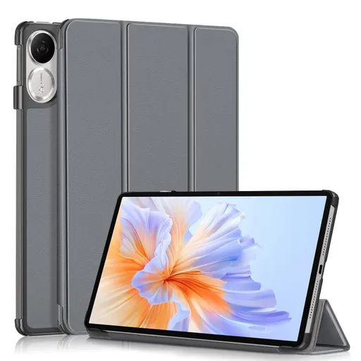 LEATHER Zaklápací kryt pre Honor Pad V9 šedý