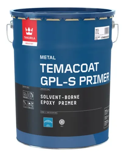 TEMACOAT GPL-S PRIMER - Dvojzložkový hrubovrstvý epoxidový základný náter (zákazkové miešanie) RAL 7032 - štrková šedá, 14,4 L