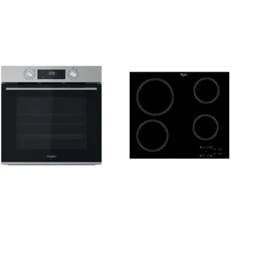 Rúra Whirlpool OMK58CU1SX + sklokeramická varná doska AKT8090NE