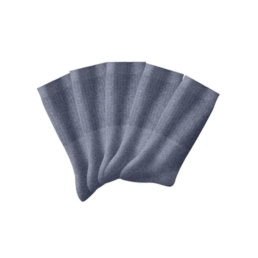 Súprava 10 párov jednofarebných športových ponožiek