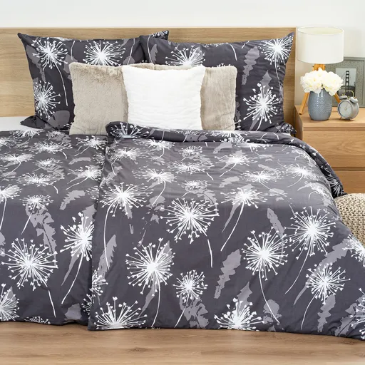 4Home Bavlnené obliečky Midnight Dandelions, 140 x 220 cm, 70 x 90 cm