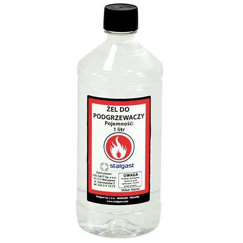 Náhradný gél, palivo