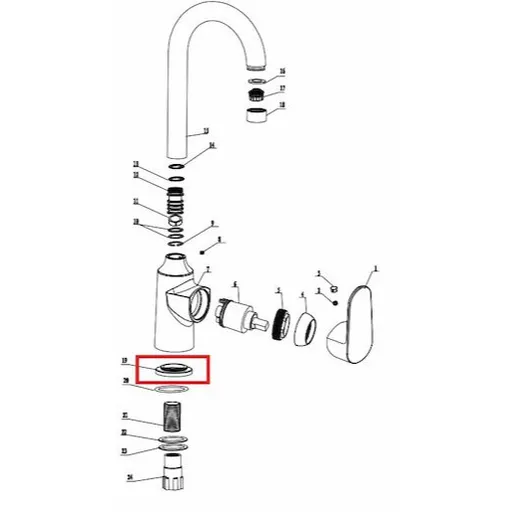ND LUCIDA zákl.kroužek pro SIKOBSLU280 NDLU28019