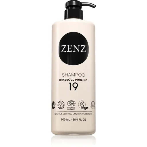 ZENZ Organic Rhassoul Pure No. 19 hydratačný šampón s efektom kondicionéru 900 ml
