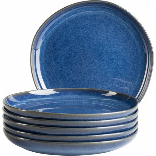 Mäser Súprava dezertných tanierov Cordelia Royal Blue 22 cm, 6 ks