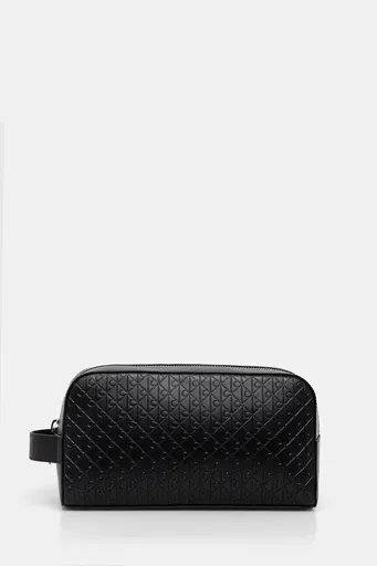 Kožená kozmetická taška Calvin Klein