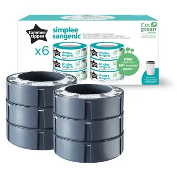 TOMME TIPPEE Náhradné kazety Sangenic Simplee 6 ks (5010415703750)
