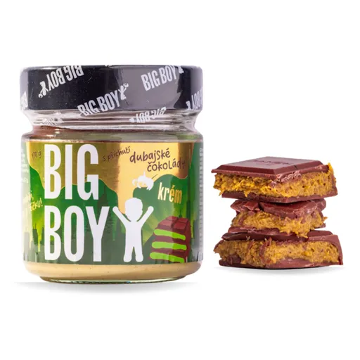 BIG BOY Pistáciový krém s príchuťou dubajskej čokolády 170 g
