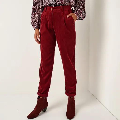 7/8 menčestrové chino nohavice