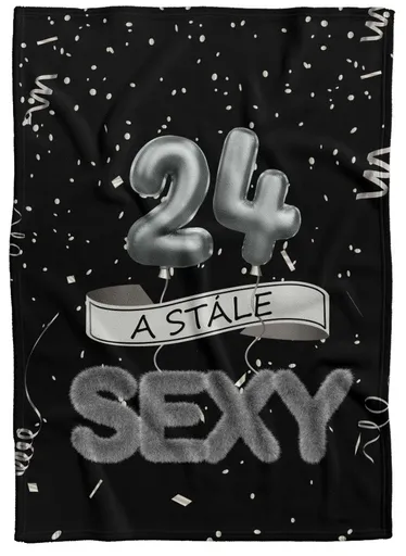Deka Stále sexy – Čierna (vek: 24, Podšitie baránkom: NE)