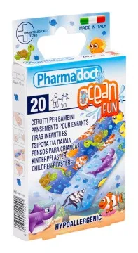 Pharmadoct nápl.Detská 20ks Ocean Fun