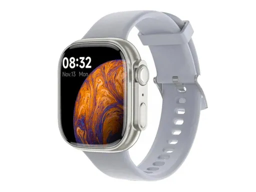 CARNEO Zephyr Ultra mini HR+/Silver/Šport Band/Blue-Gray