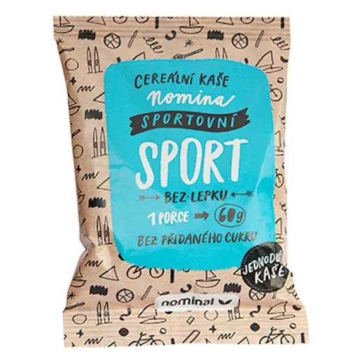NOMINAL Cereálna kaša Nomina Športová Sport bez lepku 60 g