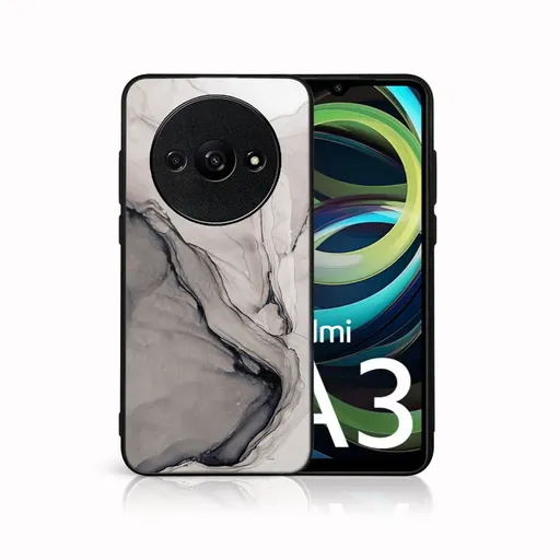 MY ART Ochranný kryt pre Xiaomi Redmi A3 BLACK INK (146)