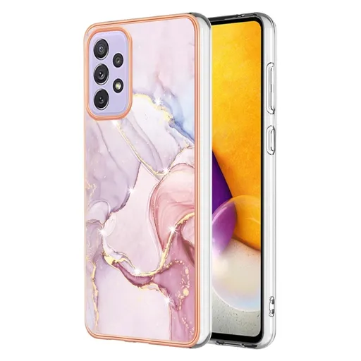 IMD MARBLE Ochranný kryt Samsung Galaxy A23 / A23 5G ROSE GOLD