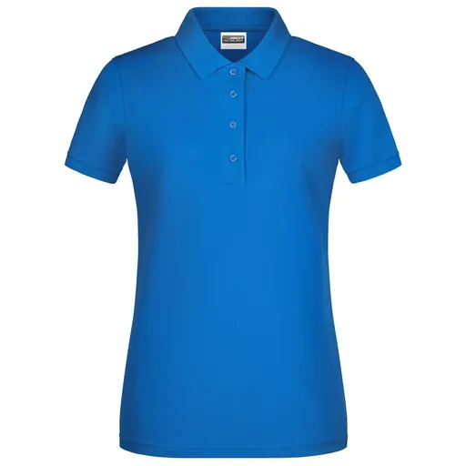 James & Nicholson (Daiber) Dámska polokošeľa z biobavlny 8009 - Kobaltová | L