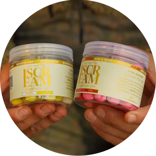 One more cast plávajúce boilie boosted fluoro pop-ups iscream 70 g 14 mm - red & pink