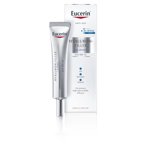 EUCERIN Hyaluron-Filler + 3x Effect očný krém 15 ml