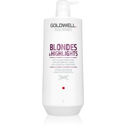 Goldwell Dualsenses Blondes & Highlights kondicionér pre blond vlasy neutralizujúci žlté tóny 1000 ml