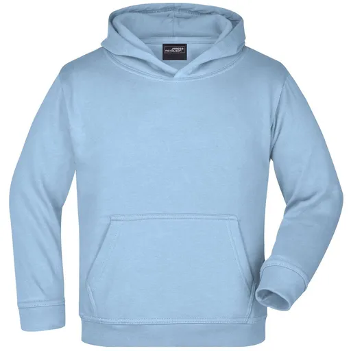 James & Nicholson (Daiber) Detská mikina s kapucňou JN047k - Svetlomodrá | XS