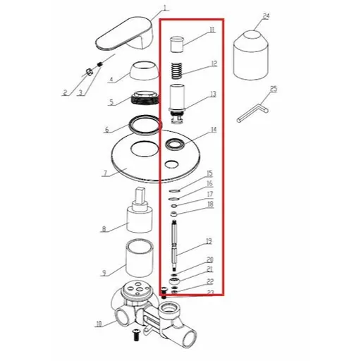 Náhradný diel prepínač Siko Lucida NDLU215PREP