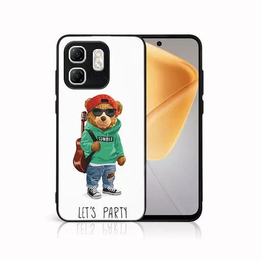 MY ART Ochranný kryt pre Infinix Hot 50i BEAR (177)