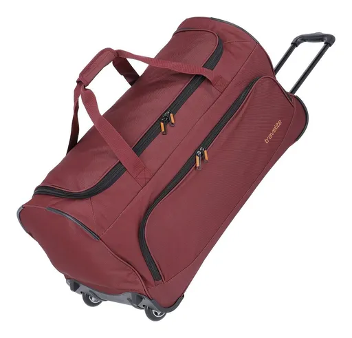 Cestovná taška na kolieskach Travelite Basics Fresh Wheeled Duffle Bordeaux