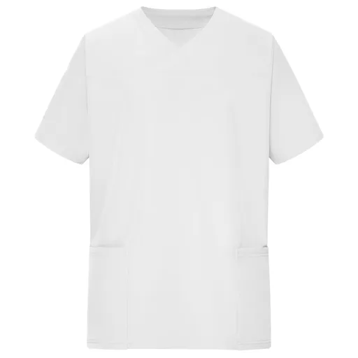 James & Nicholson (Daiber) Pánska strečová zdravotnícka blúza JN3104 - Biela | XS