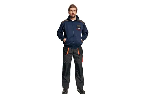 EMERTON mikina s kapucňou čierna M